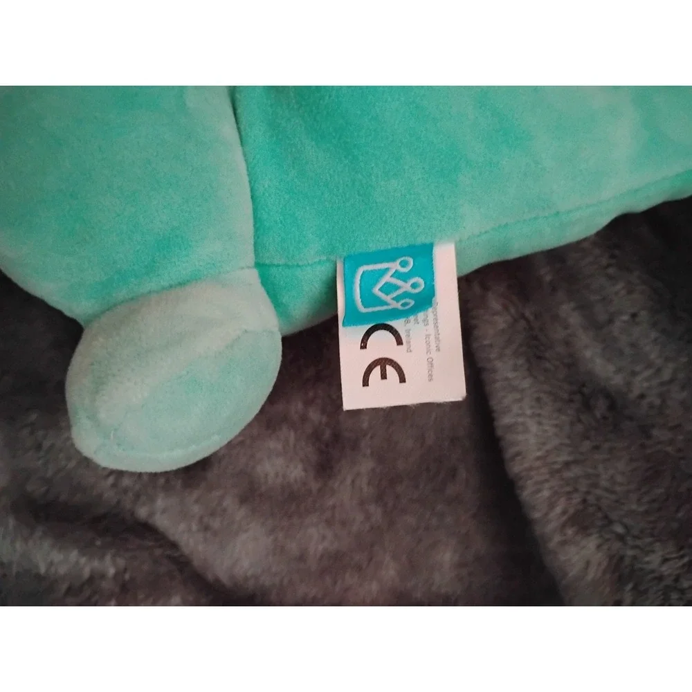 Manhattan‎ Toys Dragon Stuffed Animal Teal 2022 13